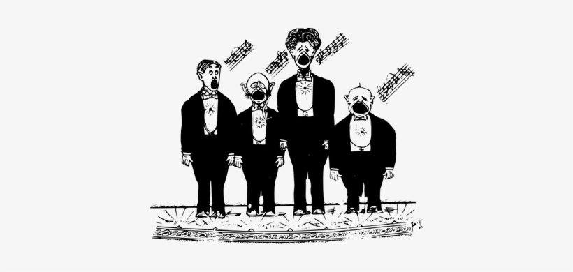 Is Coming Fast, And We Only Have A Few Weeks To Practice - Mens Choir Clip Art, transparent png download
