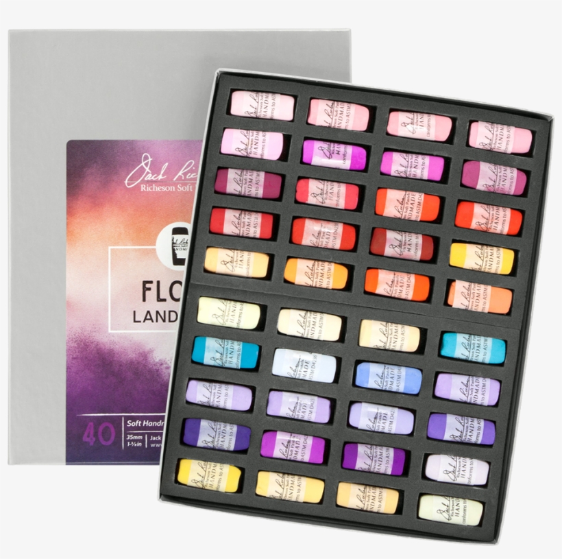 Richeson Soft Handrolled Pastels Set Of - Richeson Soft Handrolled Pastels Set Of 40 - Color:, transparent png download