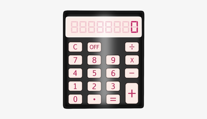 Sd School Girl Calculator2 - Office Supplies, transparent png download