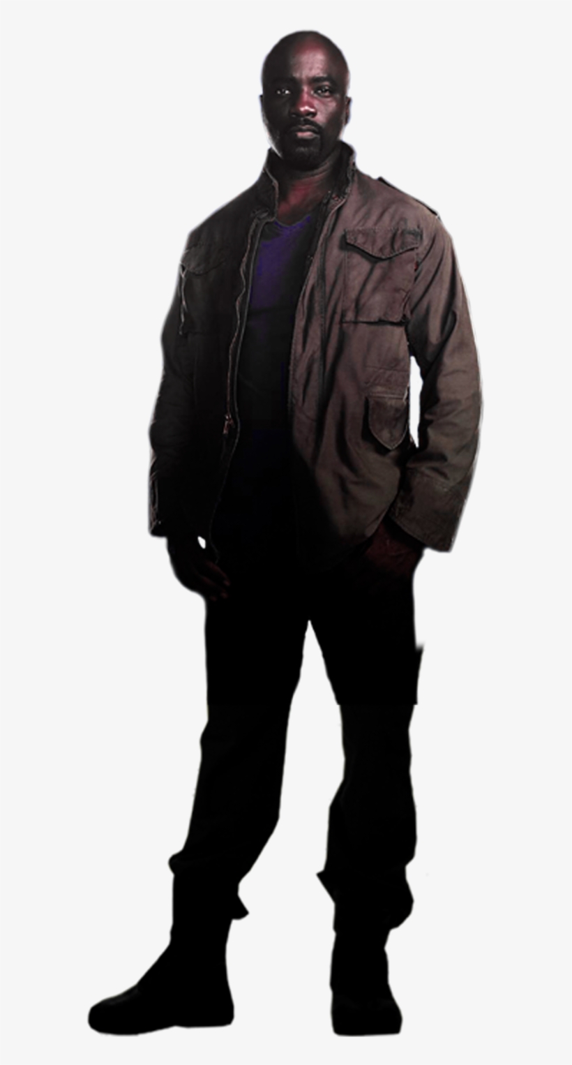 Clip Art Black And White Marvel Transparent Luke Cage - Portable Network Graphics, transparent png download