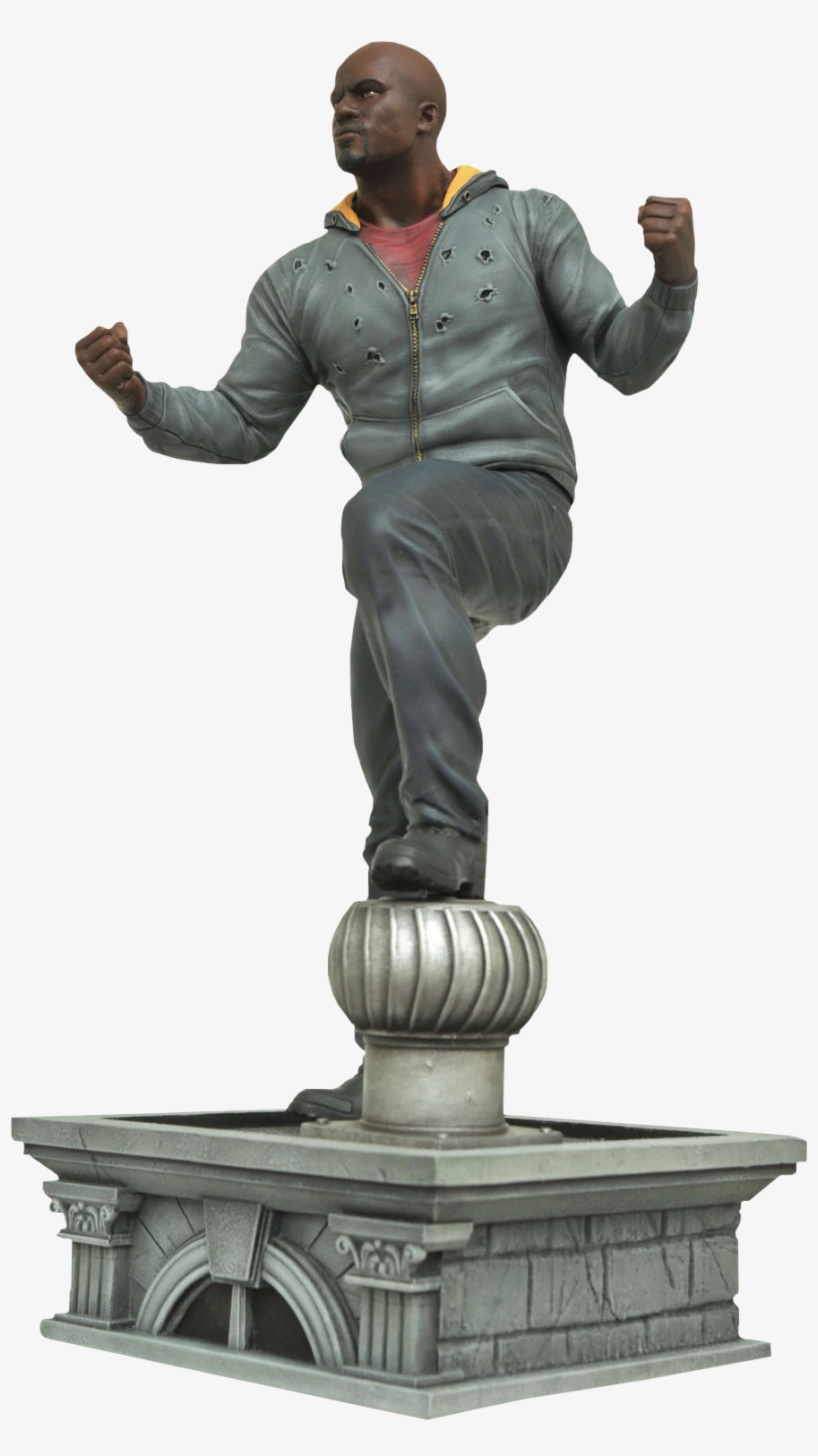 Luke - Luke Cage Marvel Gallery, transparent png download
