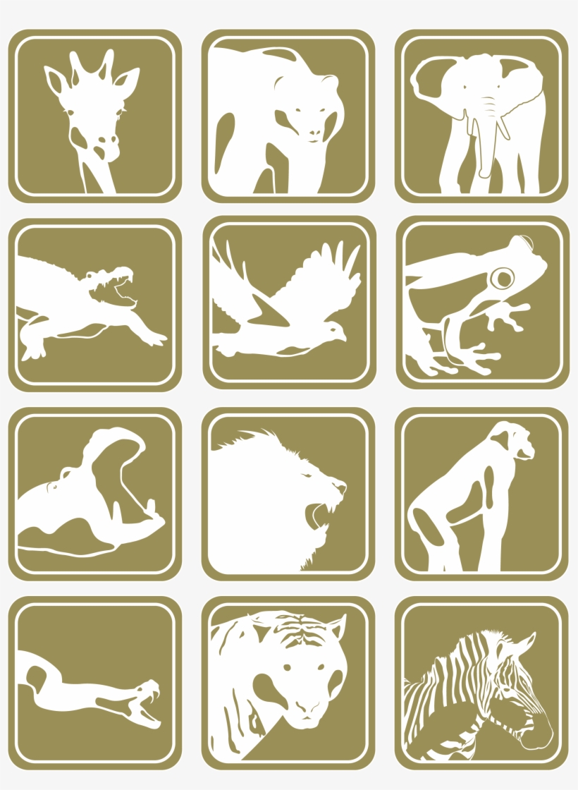 Zoo Icons Work In Progress - Signs At A Zoo, transparent png download
