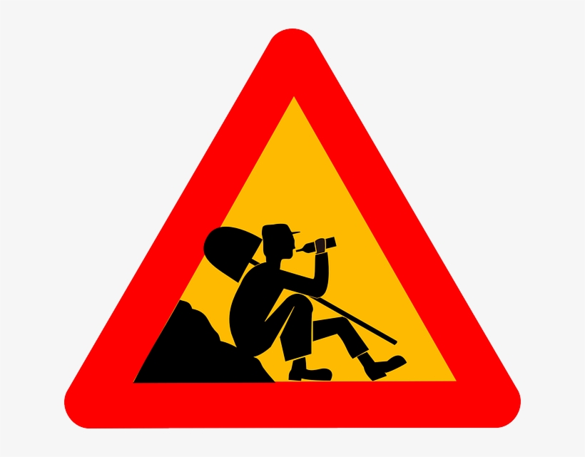 Wip And Summer Plans Work In Progress - Panneau De Signalisation Humoristique, transparent png download