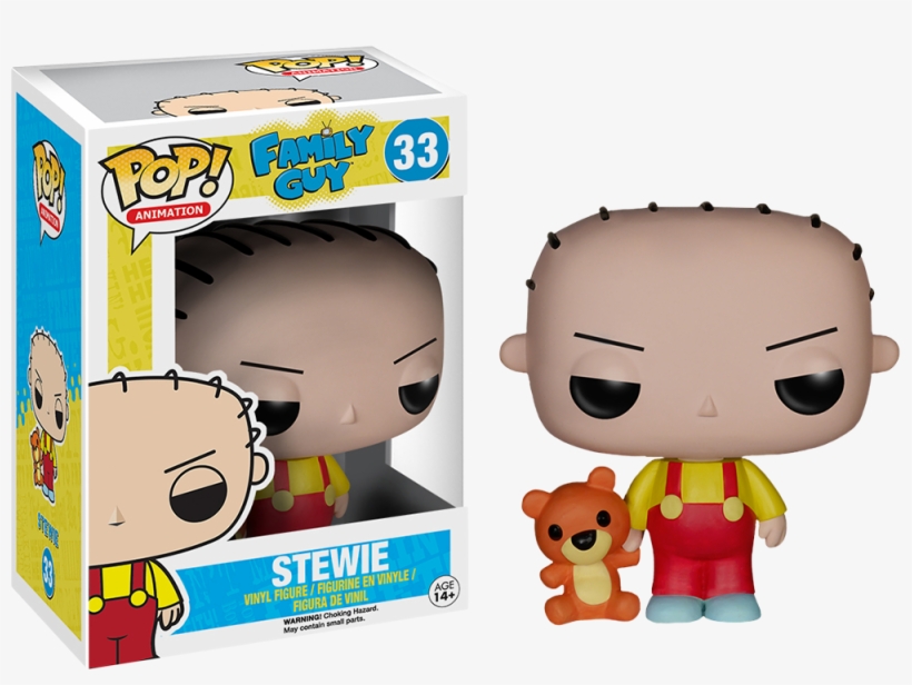 Stewie Griffin Pop Vinyl Figure - Funko Pop Stewie, transparent png download