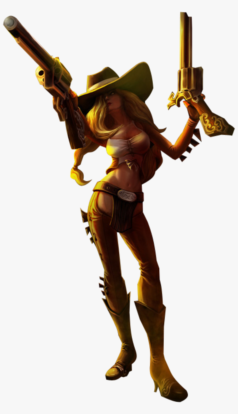 Cowgirl Miss Fortune Png Image - League Of Legends Champions Png  Transparent PNG - 423x710 - Free Download on NicePNG, image size:820x1423