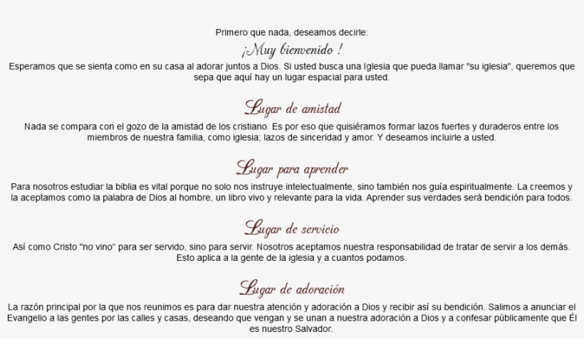 Iglesia Bautista Bíblica De La Gracia Primero Que Nada, - Document, transparent png download