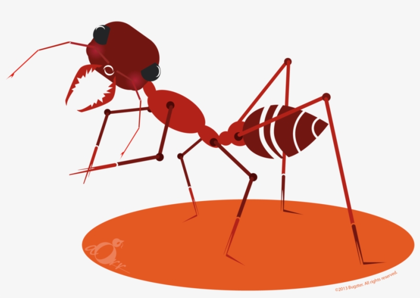 Bulldog Ant-04 - Charlie Harper Artist Insects, transparent png download