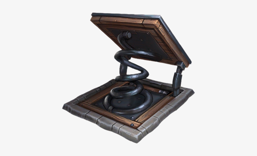 Trap Spring Trap - Zombie Trap, transparent png download