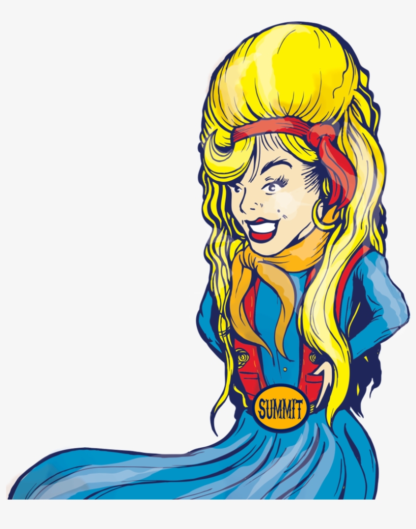 Cowgirl With Summit Belt Buckle, transparent png download