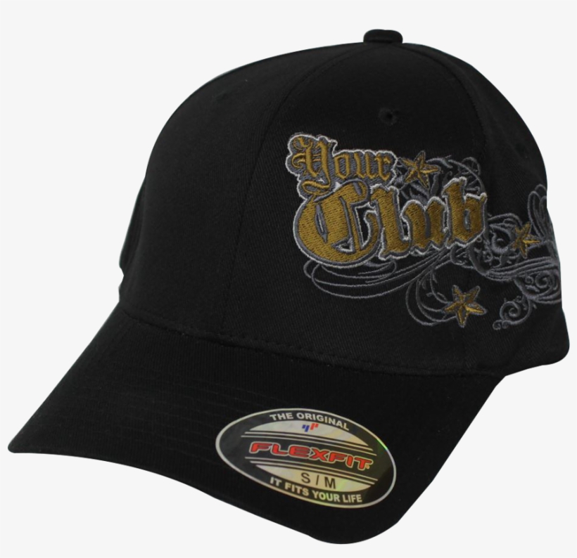 6277 Flexfit “star Shine” - Faux Leather Diamond Quited Original Flexfit Peak Cap, transparent png download