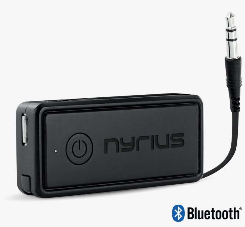 Bluetooth Car Adapter - Nyrius Portable Wireless Bluetooth Streaming Music, transparent png download