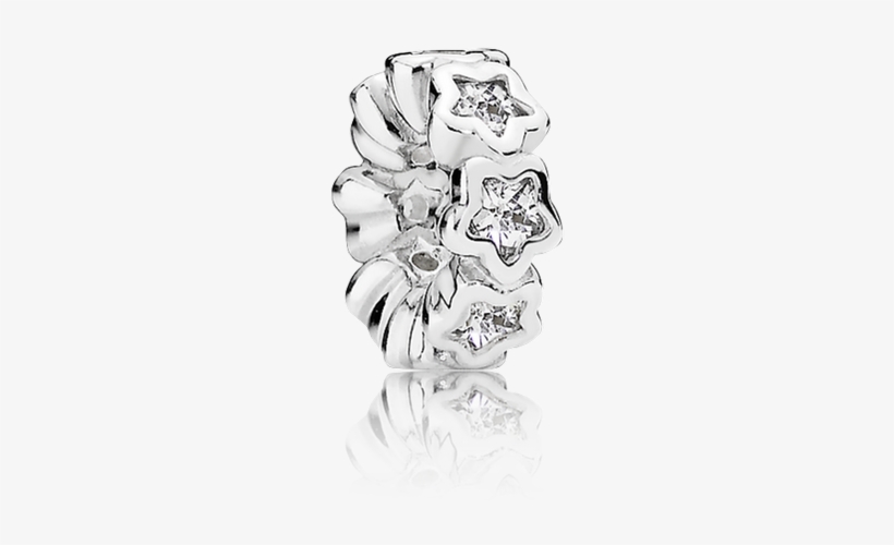 Earrings Starshine, - Charm Pandora 791783cz - Charm Star Glitter Woman, transparent png download