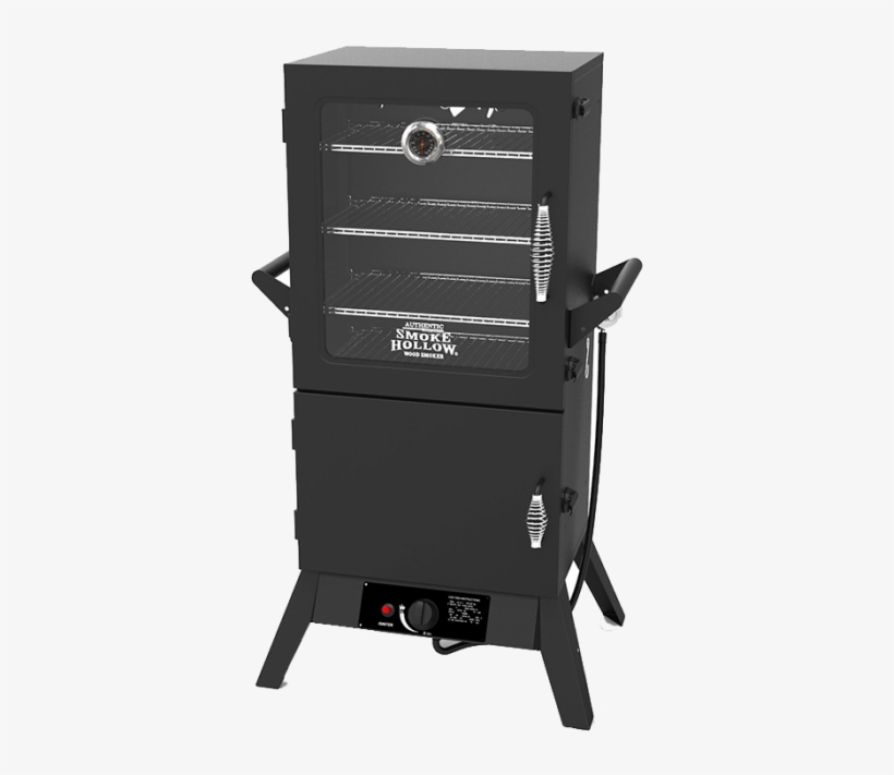 Outdoor Leisure Dual Door Smoker With Glass Window - Smoke Hollow 38205gw 38-inch Propane Gas Smoker With, transparent png download