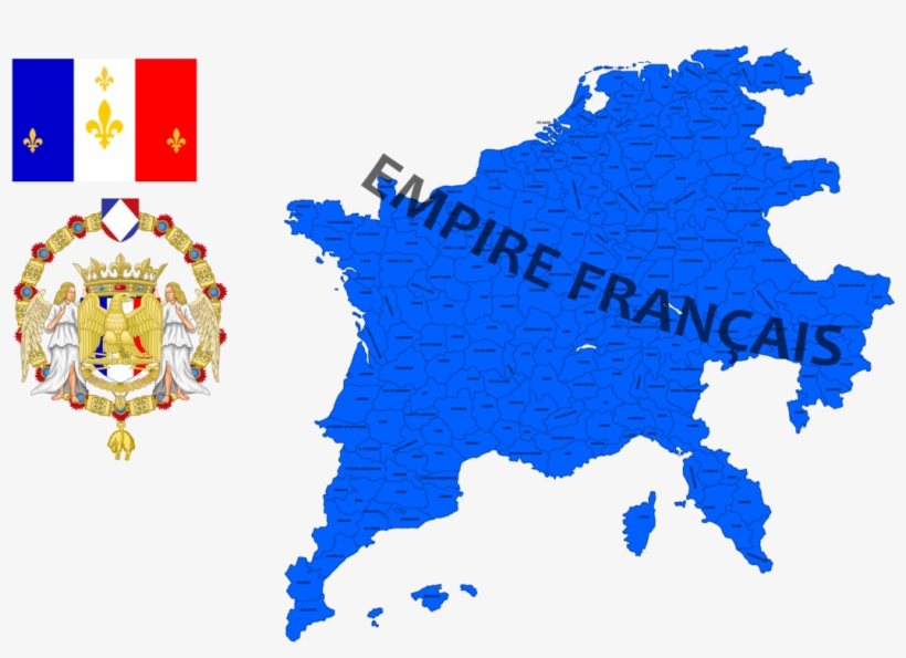French Empire By Dimlordoffox - Greater French Empire, transparent png download