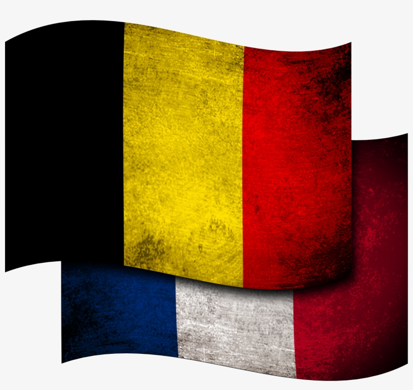 Belgian & French Flags, transparent png download