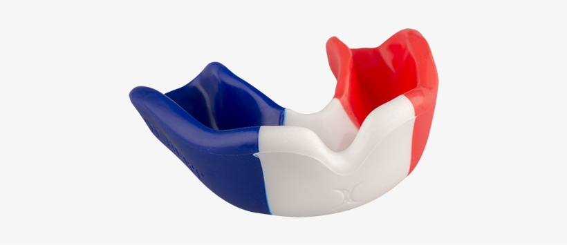Gilbert Rugby Flag France Senior - Mouthguard France, transparent png download