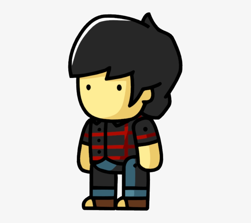 Emo - Punk Scribblenauts, transparent png download