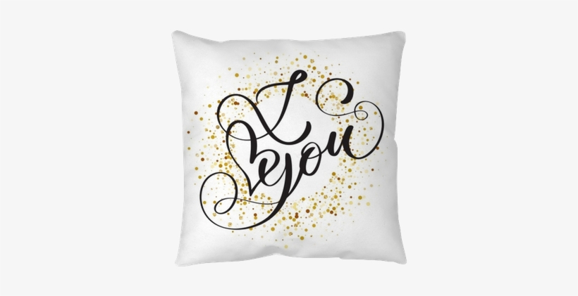 Hand Written Inscription I Love You On The Background - Valentine's Day, transparent png download