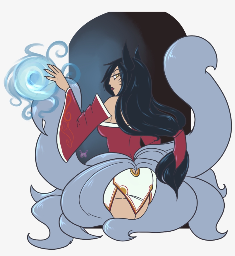 Summer Commission - Ahri - Art, transparent png download