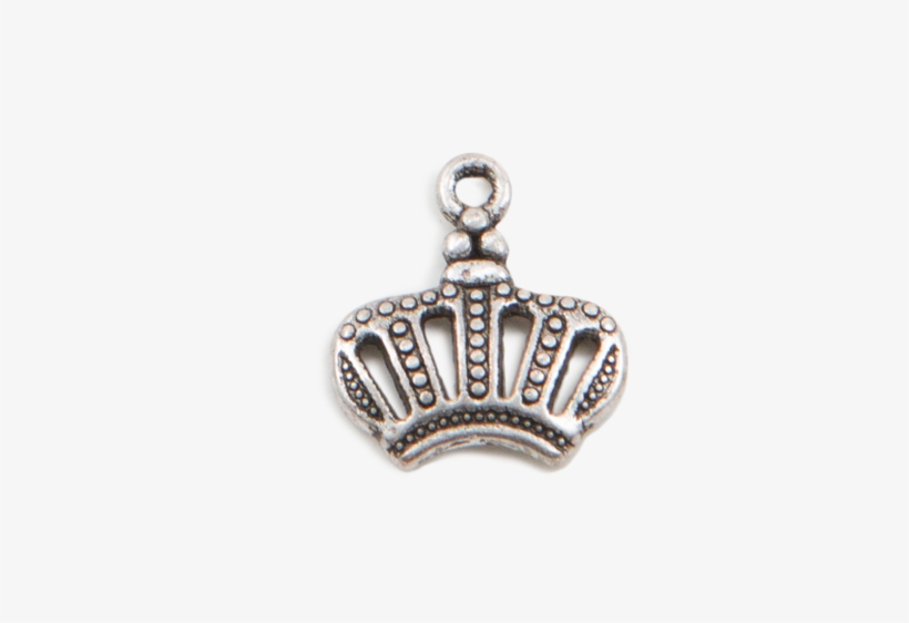 Silver Tiara Charm - 30 Crown Charms Silver Tone, transparent png download