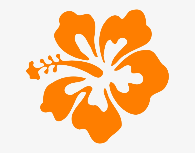 Clip Art At Clker Com Vector Online - Hibiscus Clip Art, transparent png download