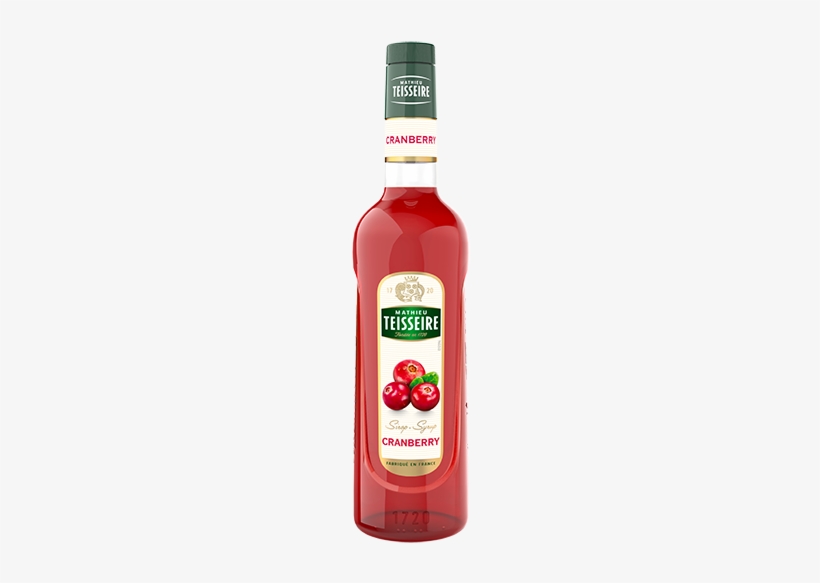 Teisseire Cranberry Hd - Syrup, transparent png download