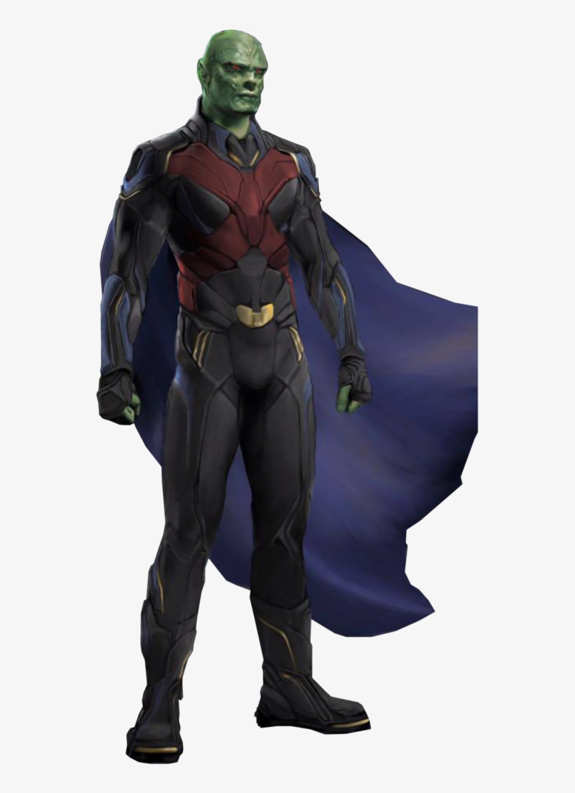 Martian Manhunter Supergirl Png, transparent png download