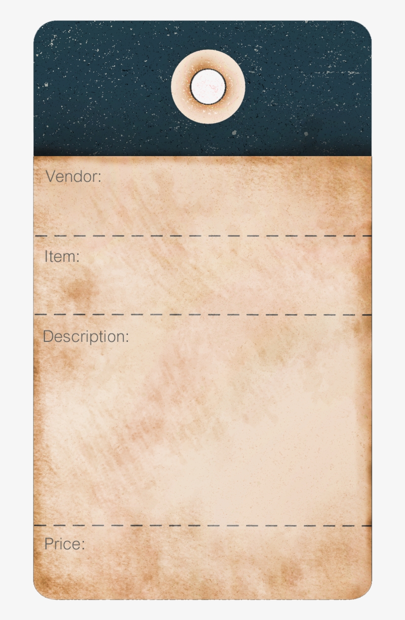 You Can Download The Single Png Here - Vintage Tag Label Png, transparent png download