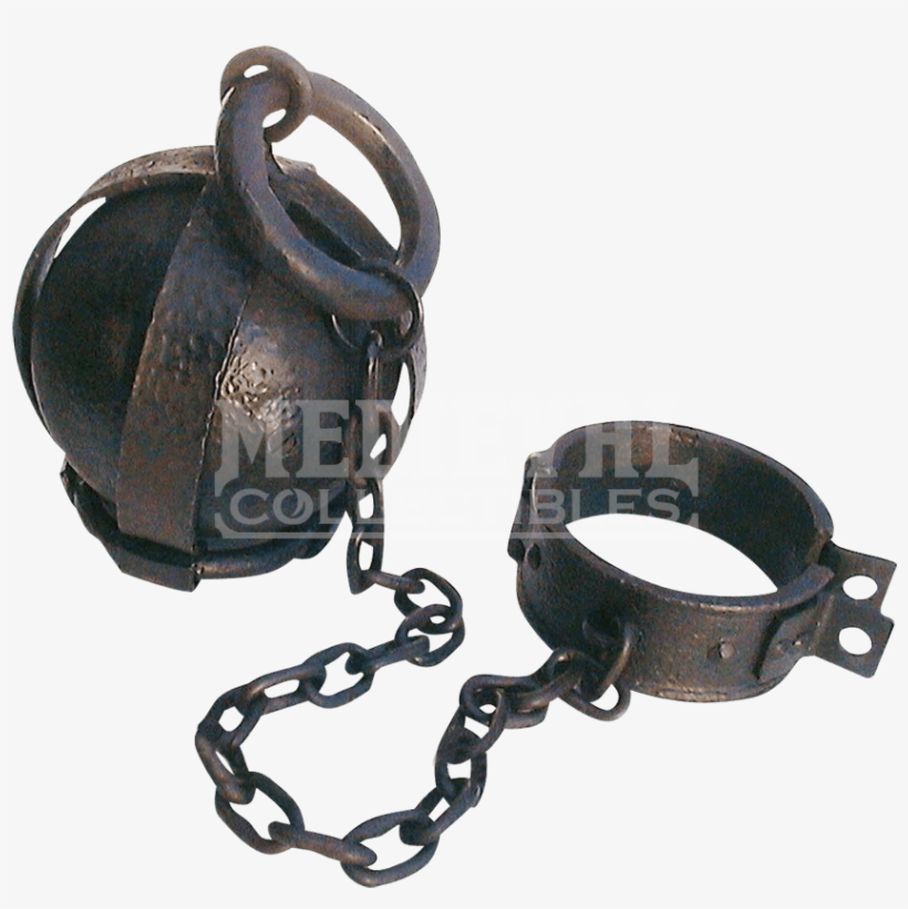 Prison Dungeon Ball And Chain Leg Shackles - Cat O Nine Tails Made, transparent png download