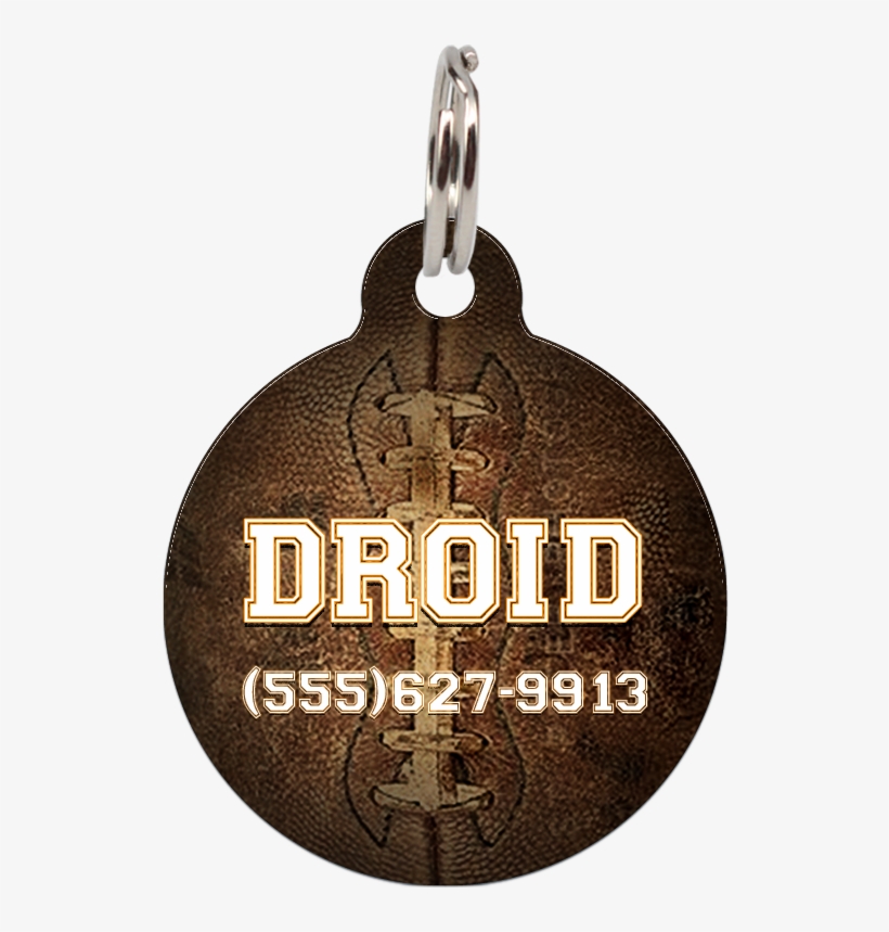 Vintage Football - Pet Tag, transparent png download