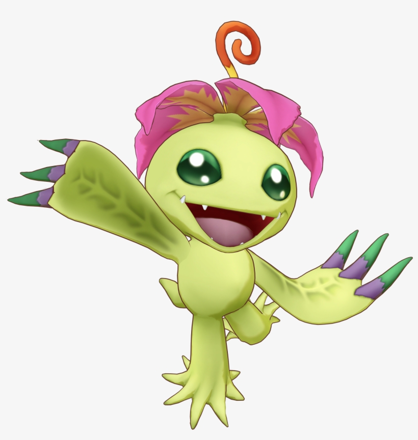 Cyber Sleuth Is Launching For Playstation 4 And Ps - Palmon Digimon, transparent png download
