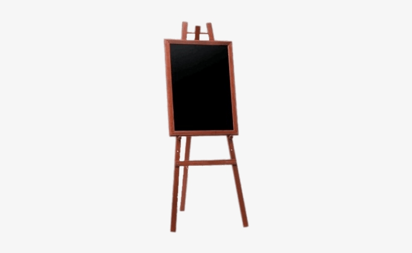 Blackboard On Easel - Caballete Png, transparent png download