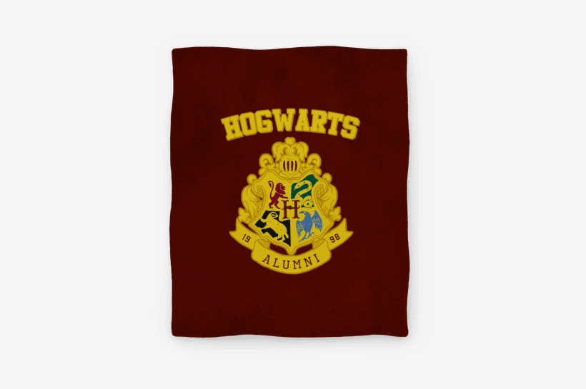 Hogwarts Alumni Crest Blanket Blanket - Hogwarts Honor Student Harry Potter Car Or Truck Window, transparent png download