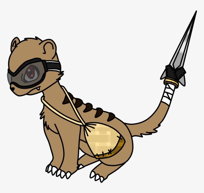 Mongoosemon The Mongoose Digimon By Inakamon - Png Mongoose, transparent png download