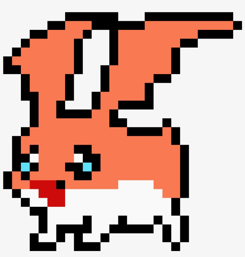 Patamon-digimon - Patamon Pixel, transparent png download