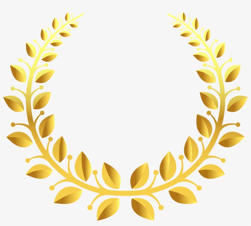 Gold Wreath Png, transparent png download