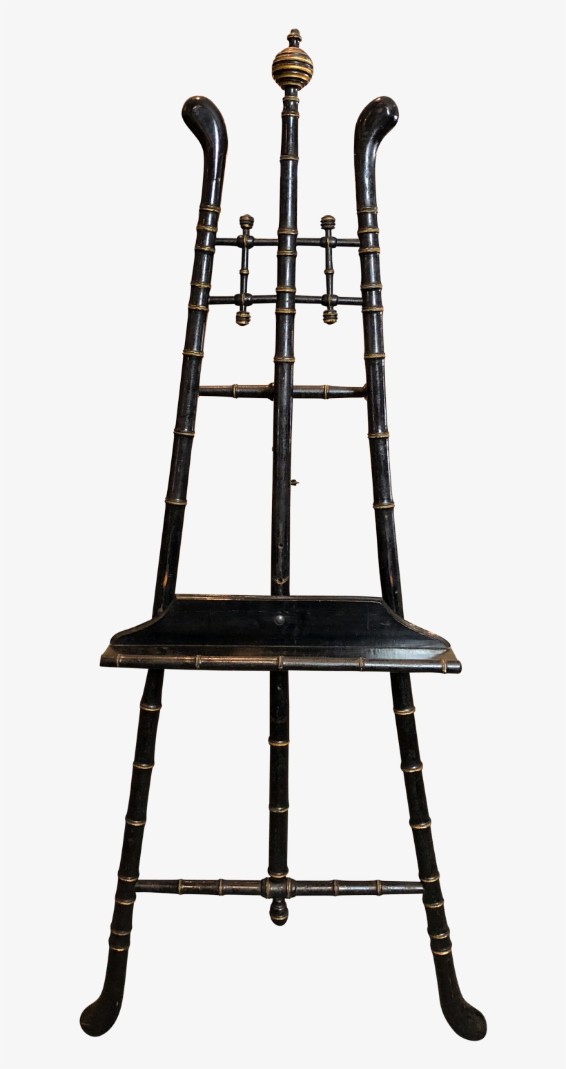 Antique Bamboo Easel - Bar Stool, transparent png download