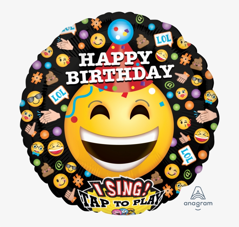 Happy Birthday Kitten Balloon - Singing, transparent png download