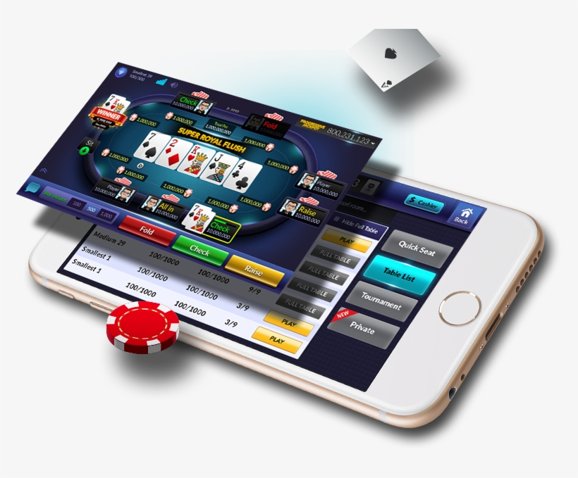 Our Poker Client Is Compatible With Mobile Phones And, transparent png download