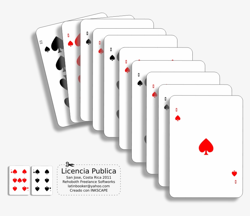 How To Set Use Escalera De Poker Clipart, transparent png download