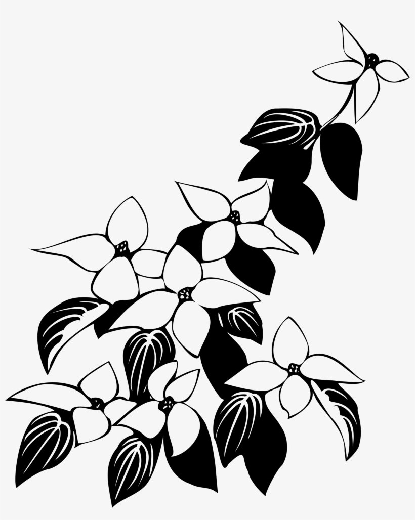 Clipart Resolution 1960*2362 - Flowers And Leaves Png, transparent png download