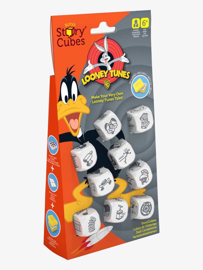 Rory's Story Cubes - Story Cubes Looney Tunes, transparent png download