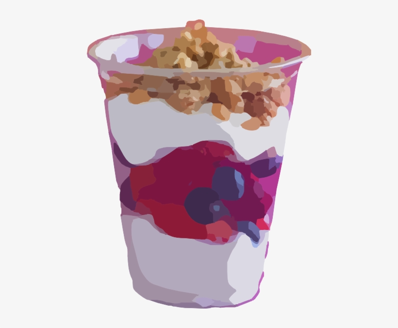 Parfait Fruit Clip Art At Clker Com - Parfait Clip Art, transparent png download