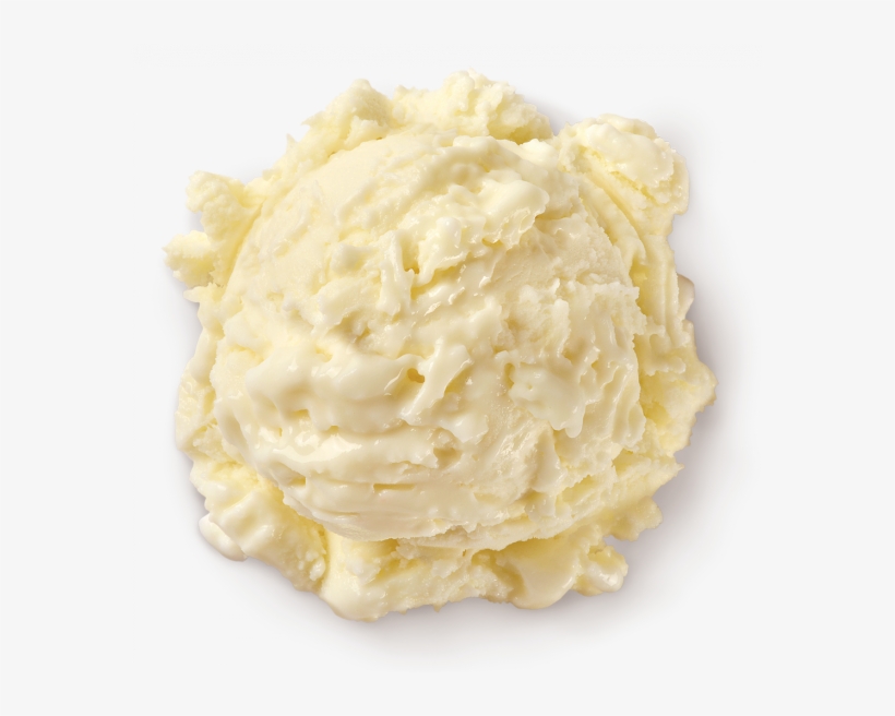 Homemade Brand Vanilla Frozen Yogurt Scoop - Vanilla Frozen Yogurt Transparent, transparent png download