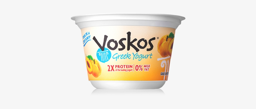 Nonfat Peach - Voskos Greek Yogurt, transparent png download