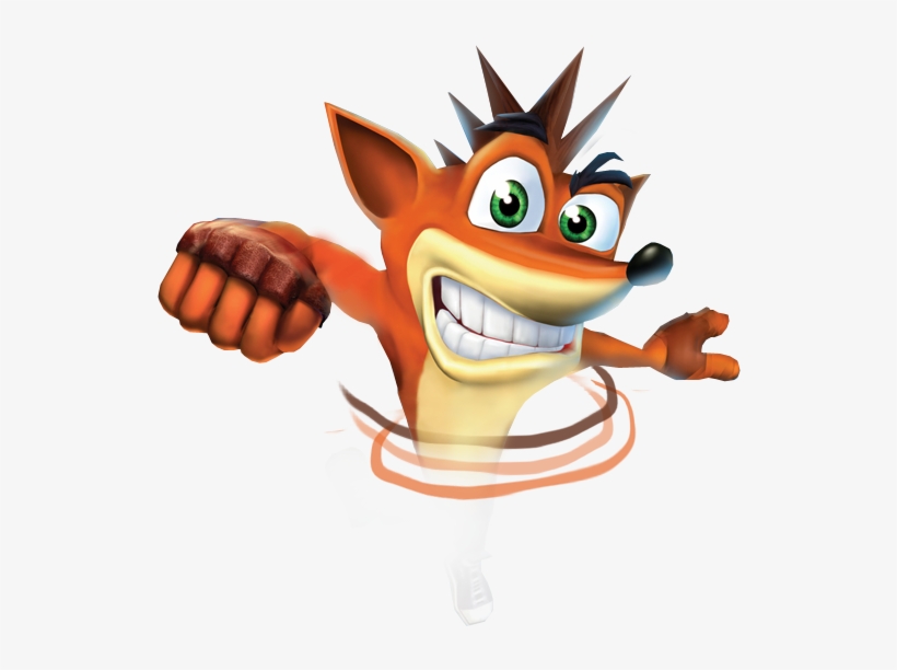 Crash Bandicoot Transparent Background - Crash Bandicoot Without Background, transparent png download