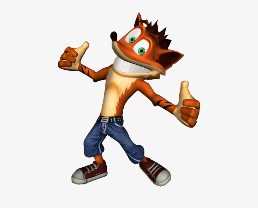 Crash Bandicoot, The Titans, Mie, Video Games, The - Crash Of The Titans Render, transparent png download