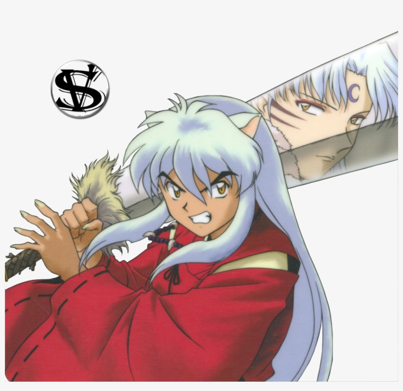 Inuyasharendersv Photo By Svial Photobucket - New Dog Tags Pendant Keychain Necklace Inuyasha, transparent png download