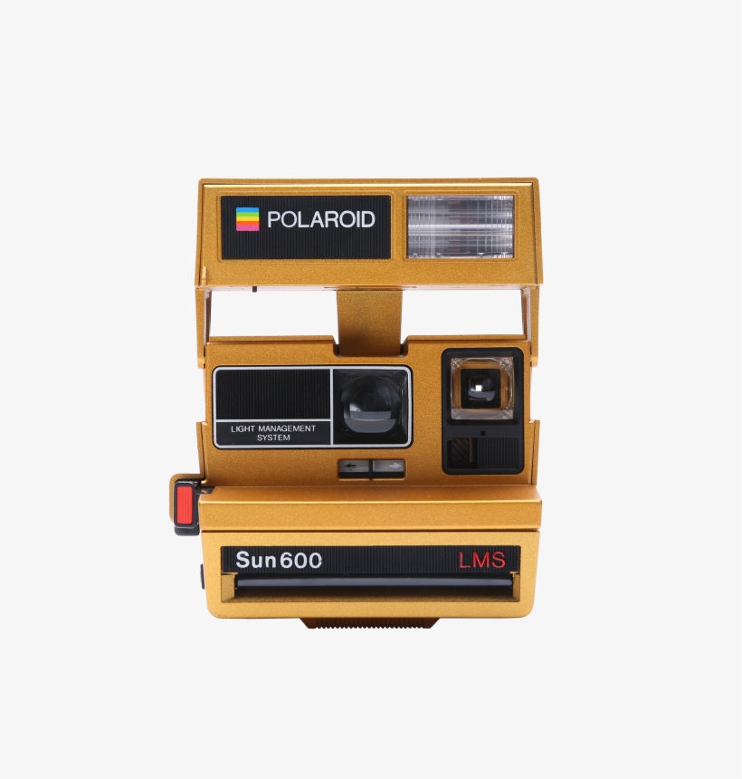Bilder - Impossible Polaroid 600 Square Instant Camera - Blue, transparent png download