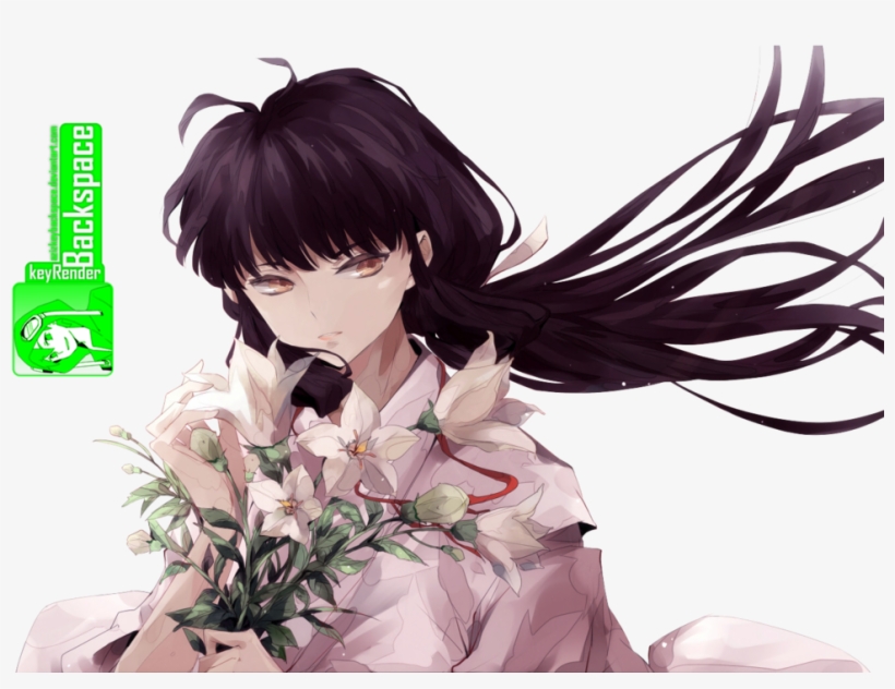 Svg Transparent Render By Azizkeybackspace On Deviantart - Kikyo Zerochan, transparent png download